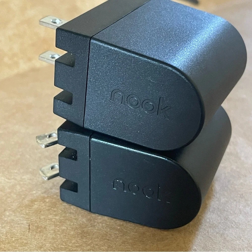 Barnes & Noble Nook HD/HD+ USB Wall Chargers BNA-A0001 Genuine OEM Lot Of 2